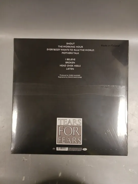 SEALED TEARS FOR FEARS SONGS FROM THE BIG CHAIR VINYL 