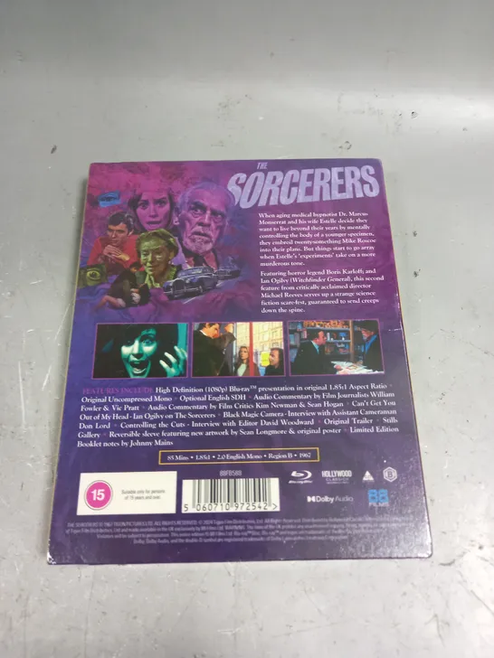 SEALED THE SORCERERS BLU-RAY 