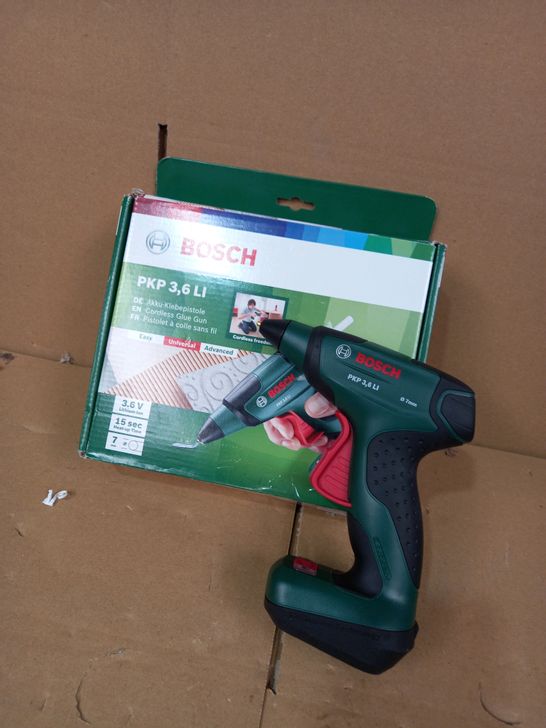 BOSCH CORDLESS GLUE GUN PKP