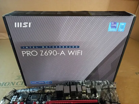 BOXED MSI INTEL MOTHERBOARD PRO Z690-A WIFI 