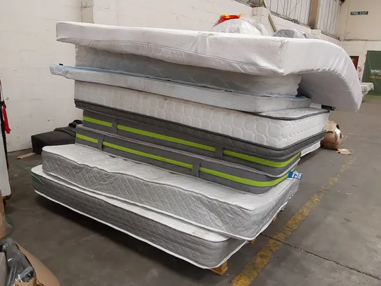 PALLET OF APPROXIMATELY 7X MATTRESS OF VARIOUS SIZES AND BRANDS 