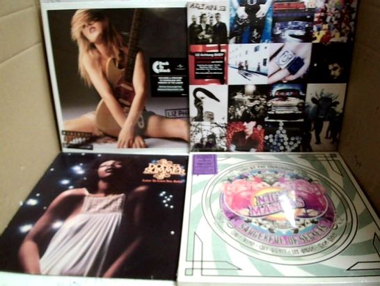 LOT OF APPROXIMATELY 14 VINYL ALBUMS, TO INCLUDE DONNA SUMMER, NICK MASON'S SAUCERFULS OF SECRETS, U2, ETC
