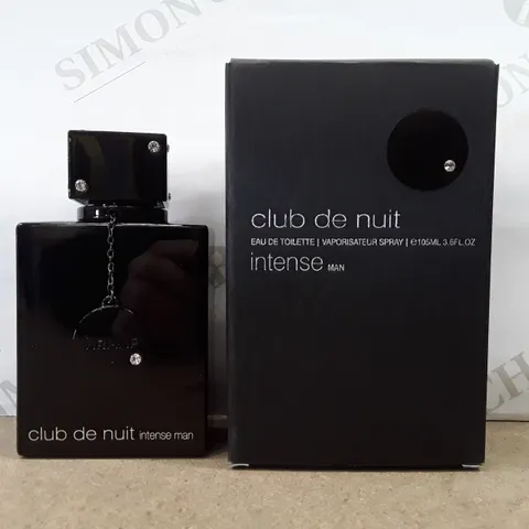 BRAND NEW BOXED ARMAF CLUB DE NUIT INTENSE EAU DE TOILETTE FOR MEN - 105 ML (1 BOX)