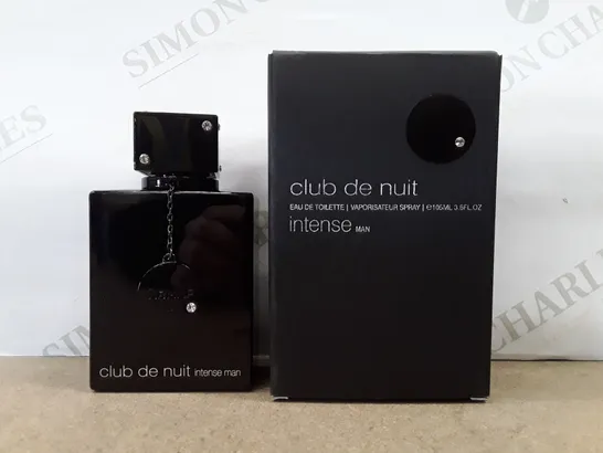 BRAND NEW BOXED ARMAF CLUB DE NUIT INTENSE EAU DE TOILETTE FOR MEN - 105 ML (1 BOX)