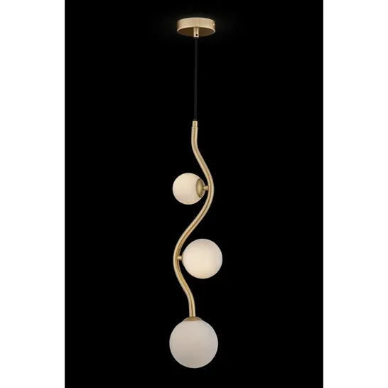 BOXED GENOLA 3-LIGHT GLOBE PENDANT