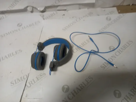 JLAB AUDIO JBUDDIES BLUE HEADPHONES 