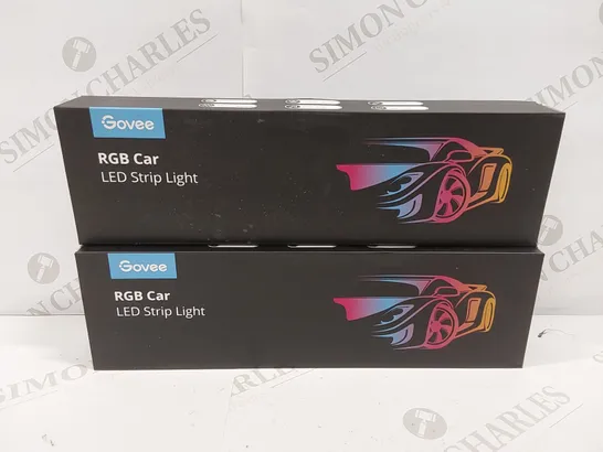 2 BRAND NEW GOVEE RGB CAR STRIPS