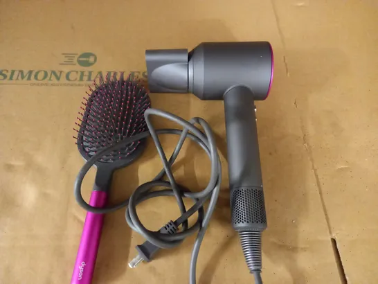 UNBOXED DYSON HD08 HAIRDRYER WITH BRUSH