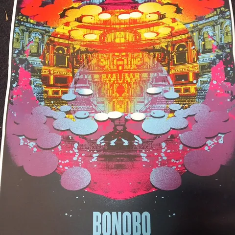 BONOBO NEW ANALOG SIGNED GIG POSTER