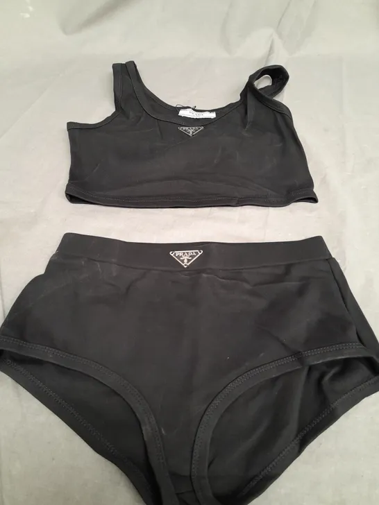 PRADA BLACK BIKINI - MEDIUM