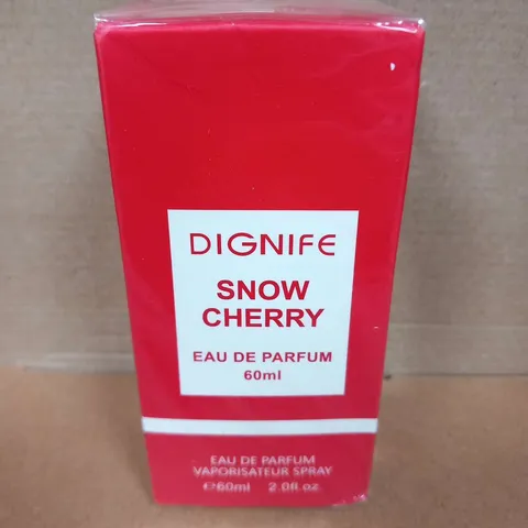 BOXED AND SEALED DIGNIFE SNOW CHERRY EAU DE PARFUM 60ML