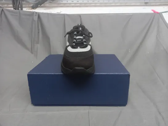 BOXED PAIR OF DIOR TRAINERS IN BLACK EU 45