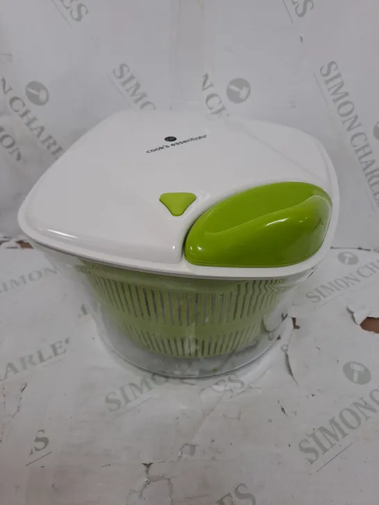 COOK'S ESSENTIALS PULL CORD SALAD SPINNER