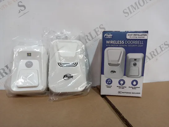 BOXED FLIPO SECURITY WIRELESS DOORBELL