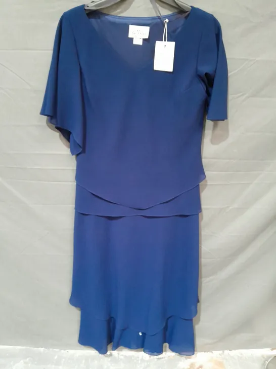 CATTIVA NAVY V-NECK DRESS - 8