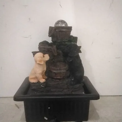 BOXED AROMA PLAYFUL PUPS FOUNTAIN 