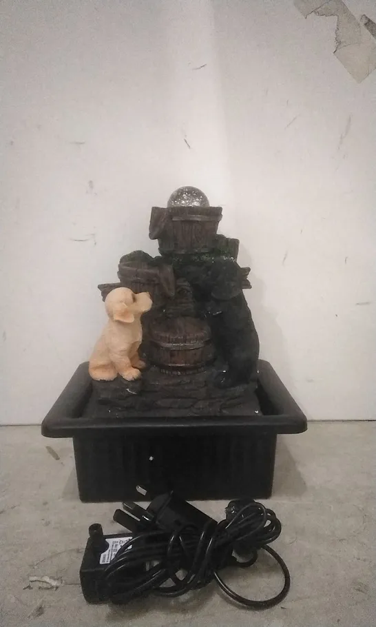 BOXED AROMA PLAYFUL PUPS FOUNTAIN 