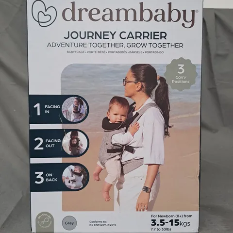 BOXED DREAMBABY JOURNEY CARRIER