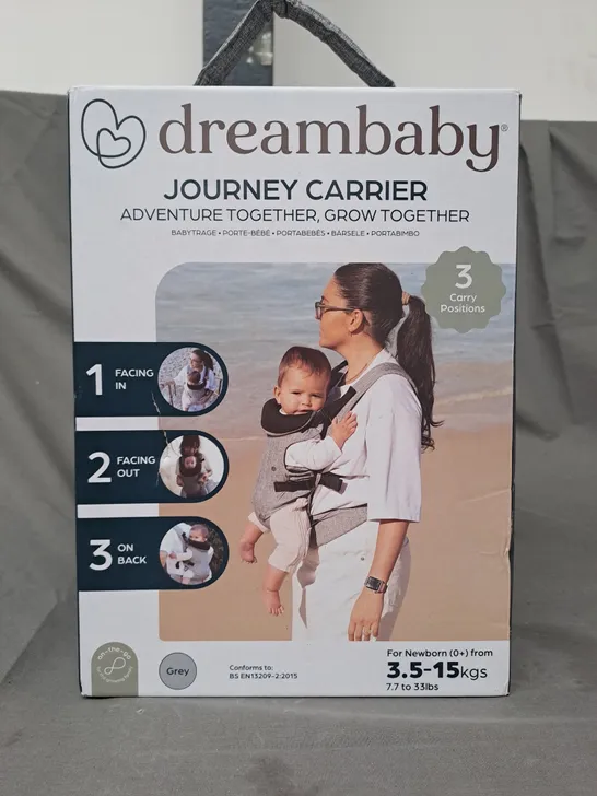 BOXED DREAMBABY JOURNEY CARRIER