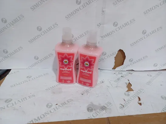 TWO ASSORTED METHOD FABRIC SOFTENERS 