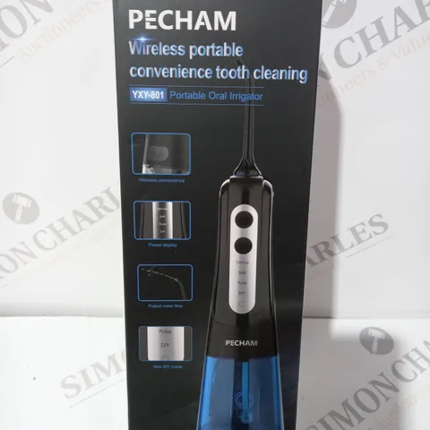 BOXED PECHAM WIRELESS PROTABLE WATER FLOSSER 