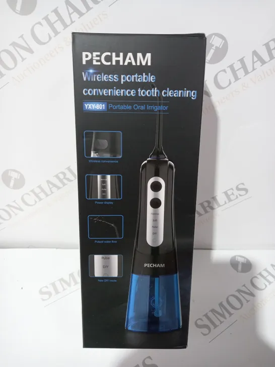 BOXED PECHAM WIRELESS PROTABLE WATER FLOSSER 