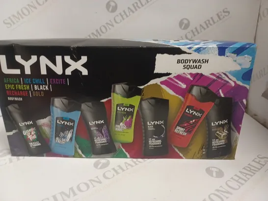 LYNX 7-PIECE BODYWASH SET