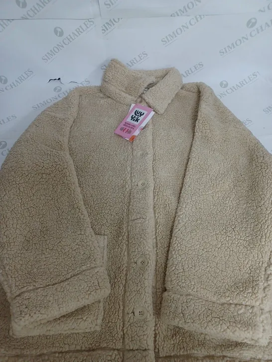 LUCY & YAK RHODEN CREAM JACKET - LARGE