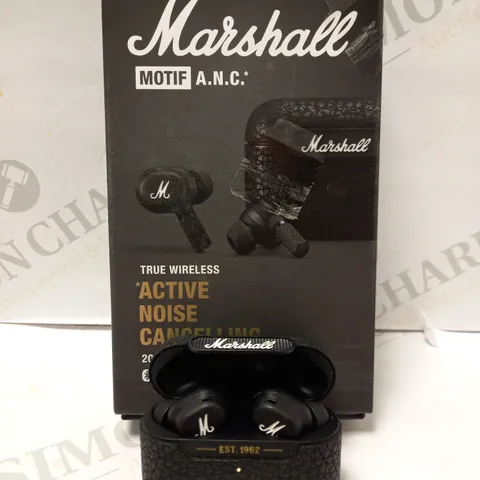 MARSHALL MOTIF A.N.C. WIRELESS BLUETOOTH EARBUDS