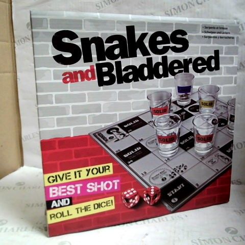 SNAKES & BLADDERED DRINKING BOARD GAME