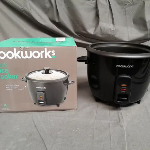 COOKWORKS BLACK RICE COOKER