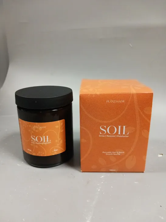 PLANTMADE SOIL HAIR & BEARD GROWTH SOUFFLÉ - 180ML