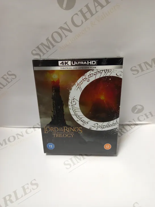 SEALED LORD OF THE RINGS TRILOGY IN 4K BLU RAY