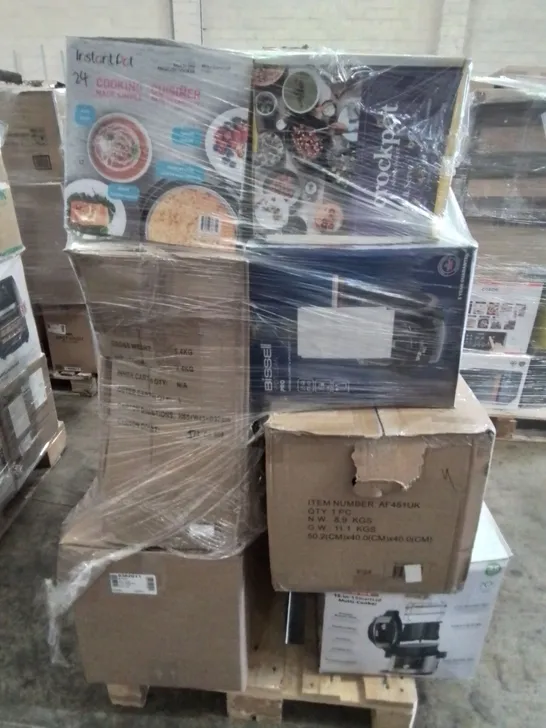 PALLET OF APPROXIMATELY 24 UNPROCESSED RAW RETURN HOUSEHOLD AND ELECTRICAL GOODS TO INCLUDE;