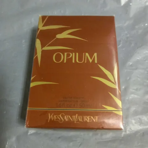 BOXED AND SEALED YVESSAILNTLAURENT OPIUM EAU DE TOILETTE 50ML