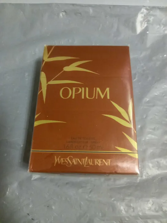 BOXED AND SEALED YVESSAILNTLAURENT OPIUM EAU DE TOILETTE 50ML