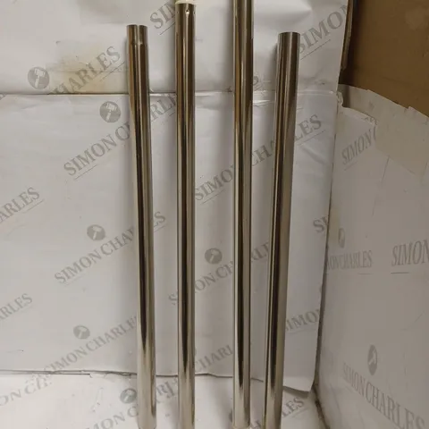 BOXED 304 STAINLESS STEEL DRILL FREE HANGING POLE FOR CORNER OF ROOM. 