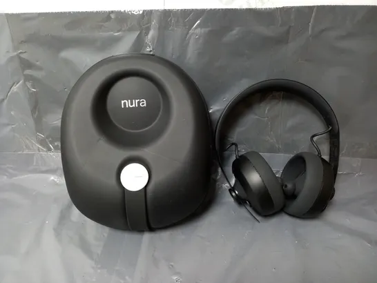 NURA 100B HEADPHONES WITH CARRY CASE