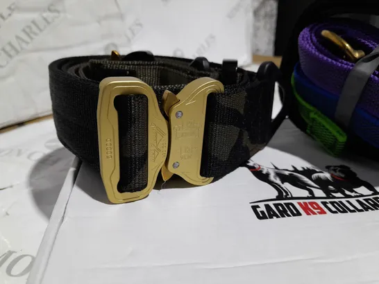 PAIR OF GARD K9 COLLARS