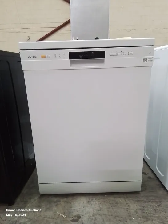 COMFEE' SLIMLINE FREESTANDING DISHWASHER FD934B-W - WHITE COLLECTION ONLY 