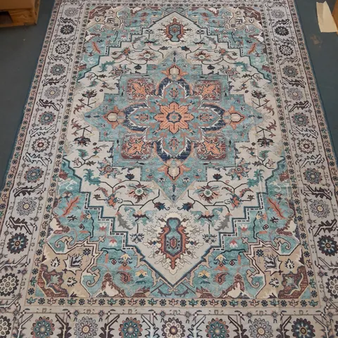 160x230cm FLORAL DESIGN RUG IN MULTI