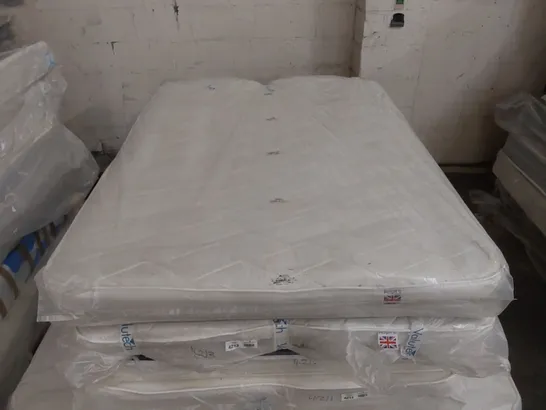 QUALITY BAGGED 4'6" DOUBLE SIZED MATTRESS 