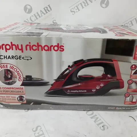 BOXED MORPHY RICHARDS EASY CHARGE 303250 IRON