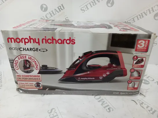 BOXED MORPHY RICHARDS EASY CHARGE 303250 IRON RRP £60