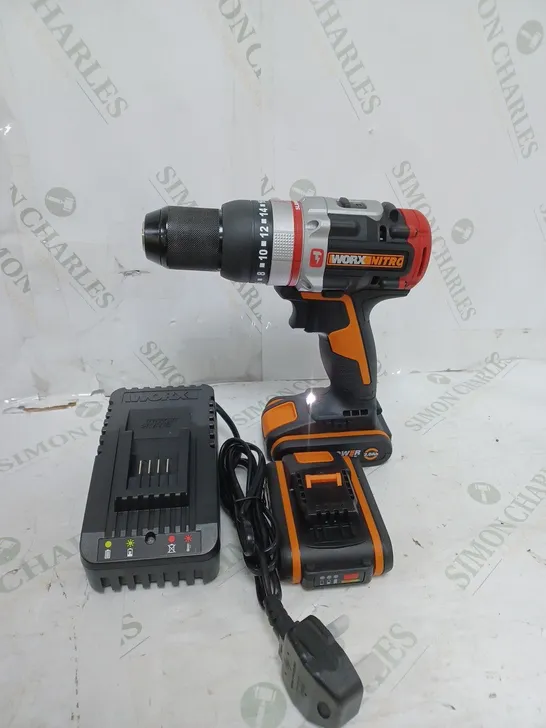 CORDLESS SLAMMER ACTIVE HAMMER DRILL WX3 RRP £229.99