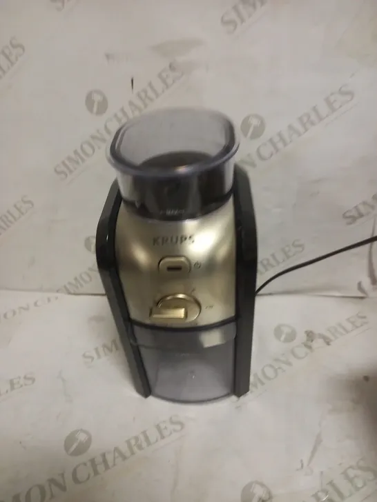 KRUPS EXPERT BURR GRINDER FOR COFFEE BEANS