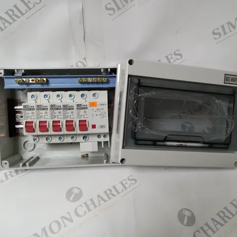 BOXED SEG 4WAY CONSUMER UNIT FUSE BOX