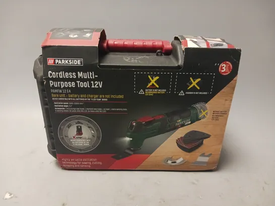 PARKSIDE CORDLESS MULTI-PURPOSE TOOL 12V