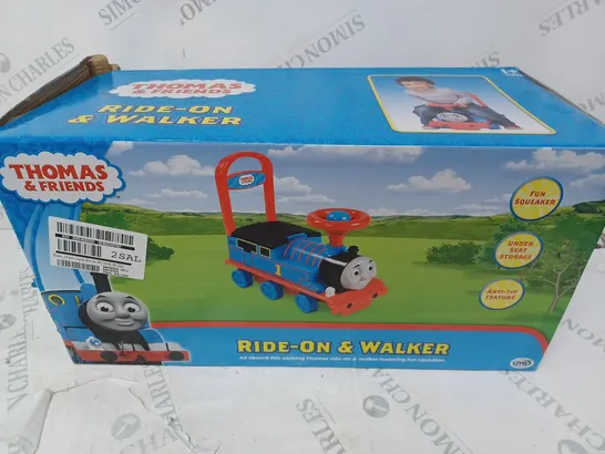 THOMAS & FRIENDS ENGINE RIDE ON RRP £48.99