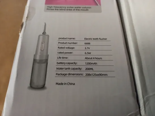 PORTABLE ELECTRIC TOOTH CLEANER